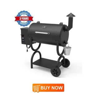 Z GRILLS Wood Pellet Grill Holiday 8-in-1 BBQ Smoker